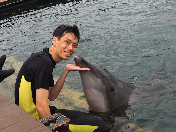 宮本さんとイルカ