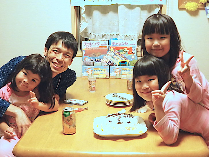 宮本さんと娘3人