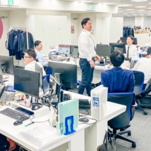 野村證券の職場風景